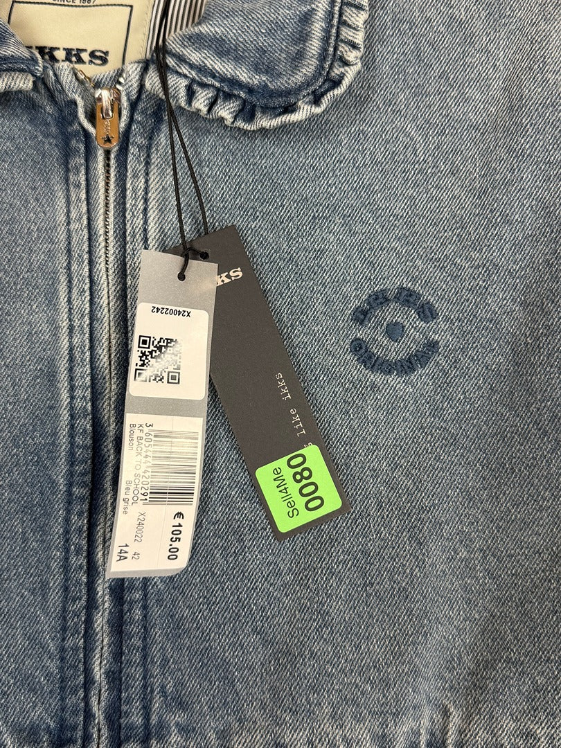 Blouson Aviateur Ikks Bleu - 14 Ans