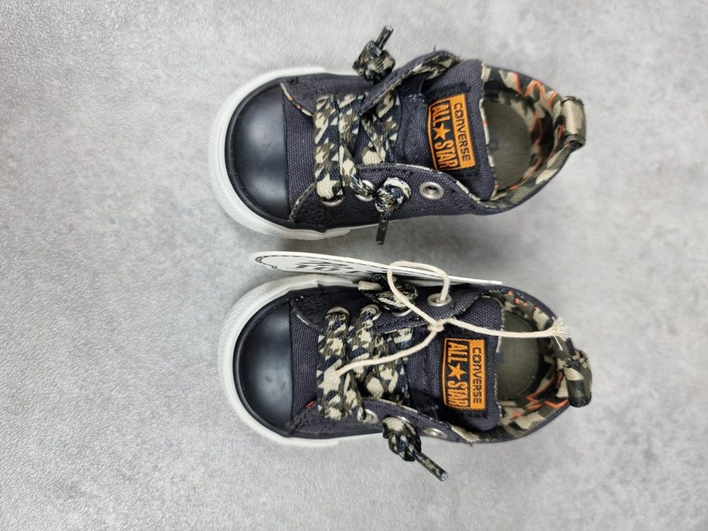 Baskets bébé Converse noir camouflage - Taille 20 C003