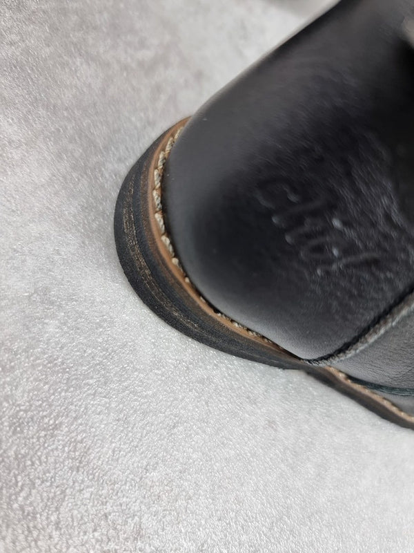 Bottes fille Clic! noires - Pointure 25 C020