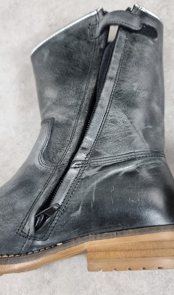 Bottes filles Hip noir étoile 36 Réf: C0247