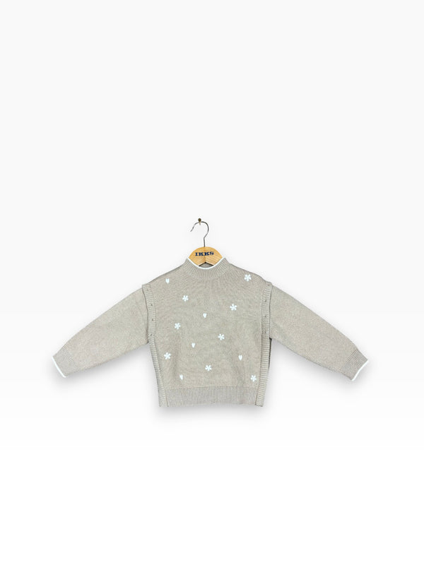 Pull IKKS beige enfant 4 ans