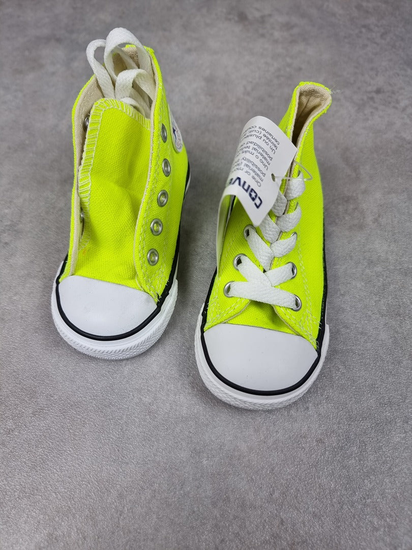 Chaussures bébé Converse Jaune - Pointure 21 C031 Image secondaire du produit