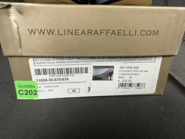 Escarpins Linea Raffaelli Bleu - 40 Réf: C202