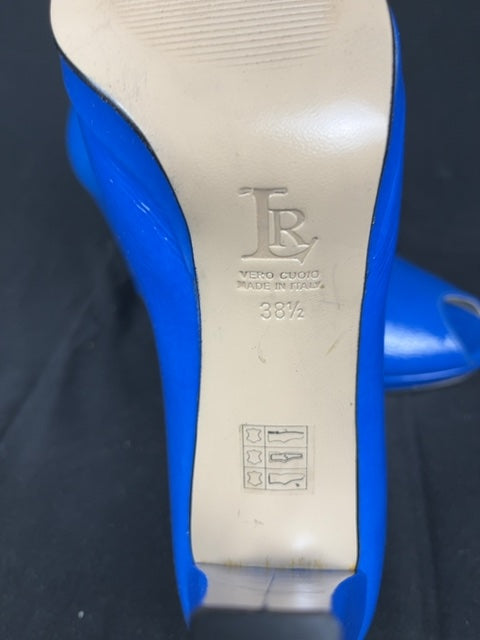 Escarpins Linea Raffaelli Bleu - 38.5 Réf: C162