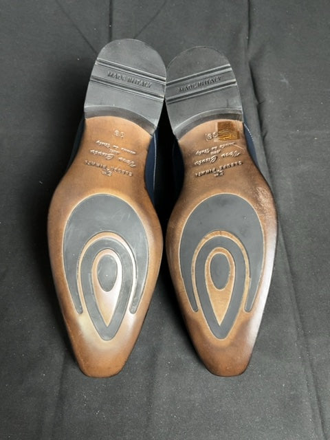 Souliers Cleofe Finati Bleu - 39 Réf: C107