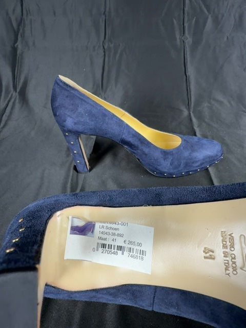 Escarpins Linea Raffaelli Bleu - 41 Réf: C189