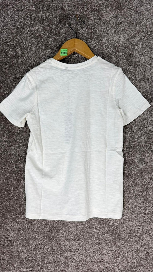 T-shirt garçon cotton Ikks Blanc - 8 Ans Ref: 0283