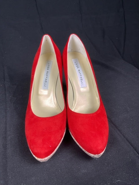 Escarpins Linea Raffaelli Rouge - 38.5 Réf: C141