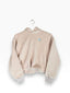 Sweat à capuche tot dou badge coer file Ikks rose -8 ans Réf: 014