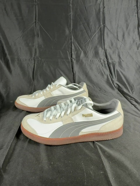 Baskets Puma blanc gris - 40 Réf: C223