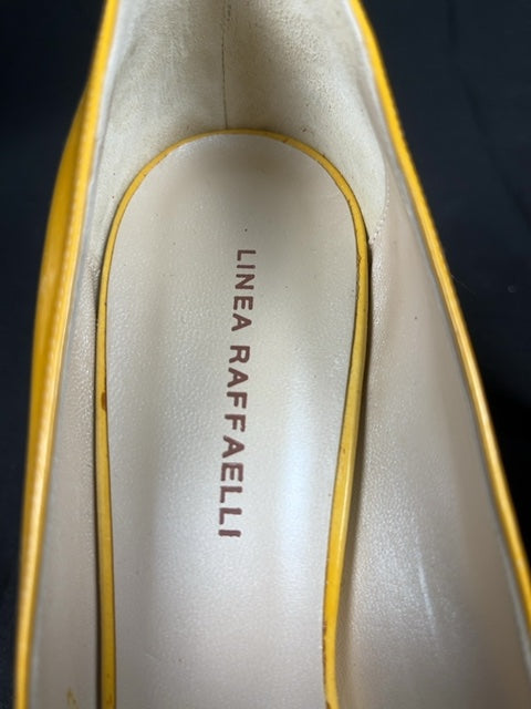 Escarpins Linea Raffaelli Jaune - 39.5 Réf: C061