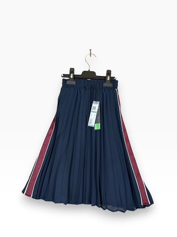 Jupe Fille Midi Ikks Marine - 8 Ans Réf: 0115
