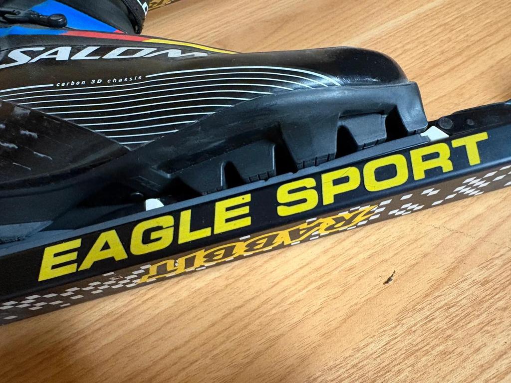 Salomon Carbon 3d Chassis + Eagle Sport – Ski-roues / Rollerski skating – Taille 38⅔