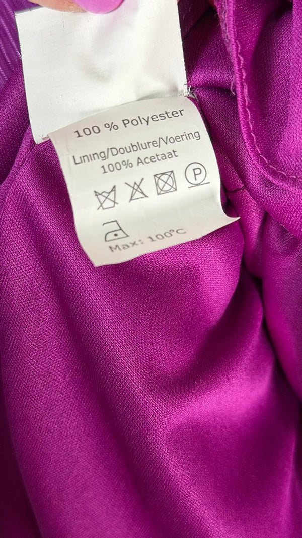 Robe de soirée Linea Raffaelli violet - 36 Réf: 265