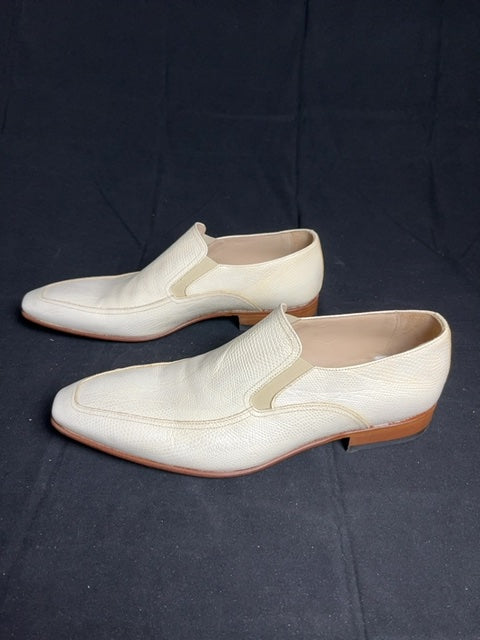 Mocassins Archetti Crème - 41.5 Réf: C116