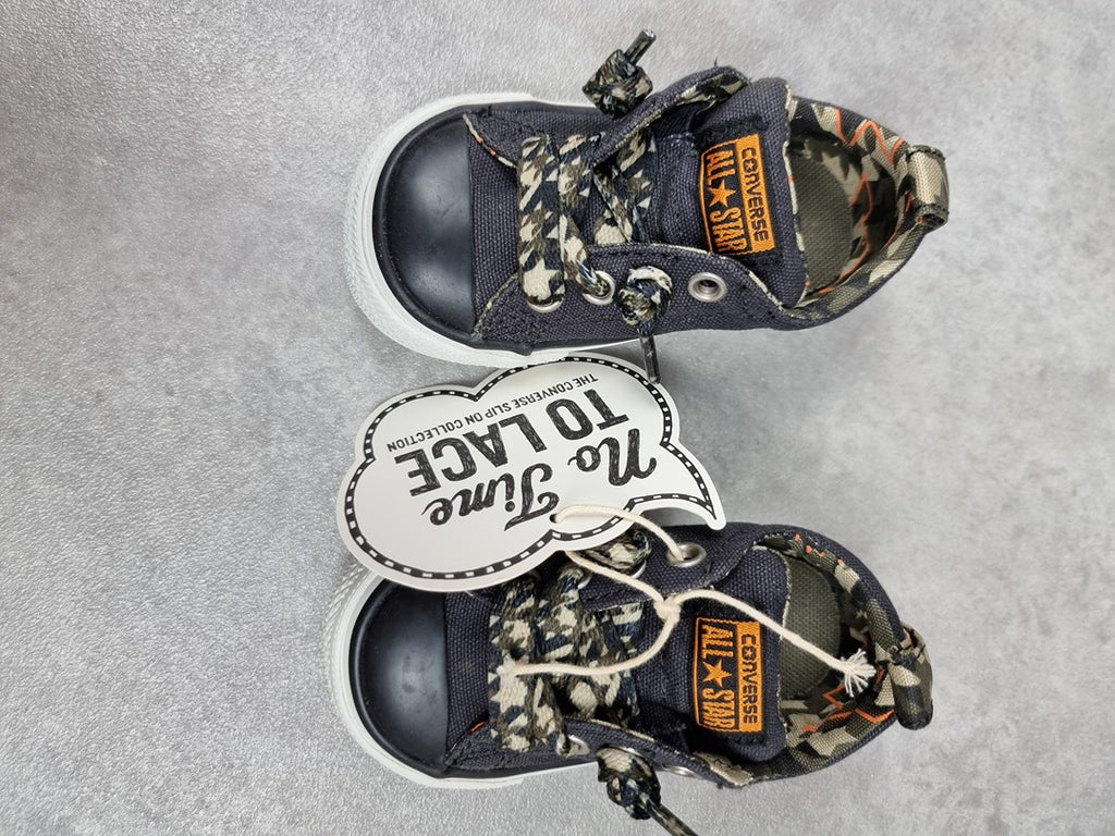 Baskets bébé Converse noir camouflage - Taille 20 C003