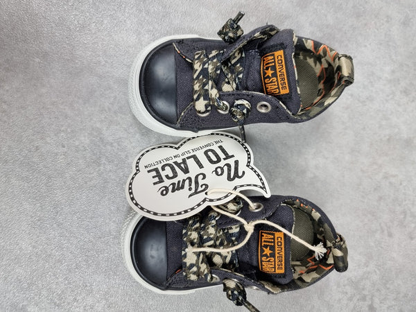 Baskets bébé Converse noir camouflage - Taille 20 C003