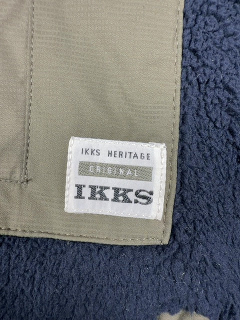 Manteau Doudoune réversible Ikks kaki déperlante - 12 mois / 74cm Réf: 0446