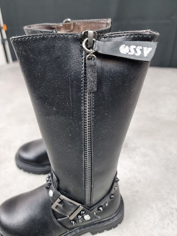 Bottes fille Asso noires - Pointure 25 C022