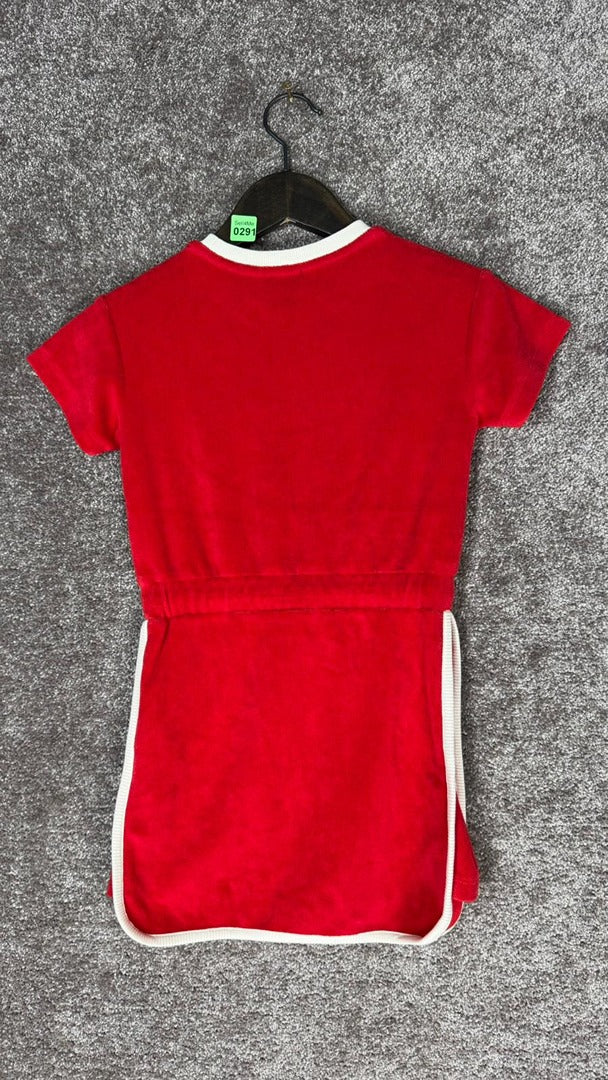 Robe fille Ikks rouge - 6 ans Réf: 0291