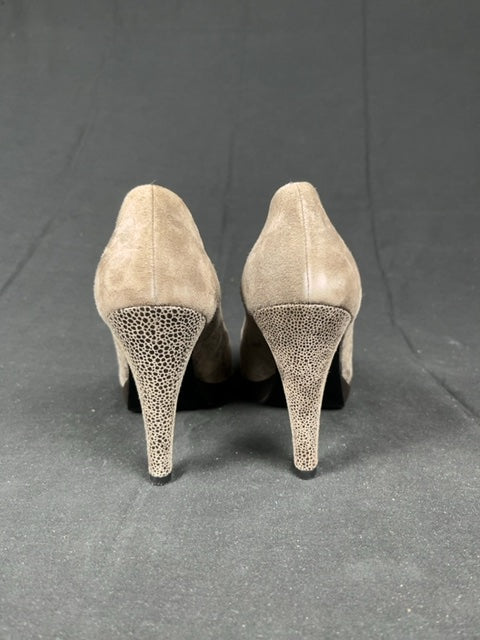 Escarpins Linea Raffaelli marron - 38.5 Réf: C167