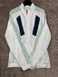 Veste running Hummel Trophy Zip Jacket blanche - Taille : L Réf: 453