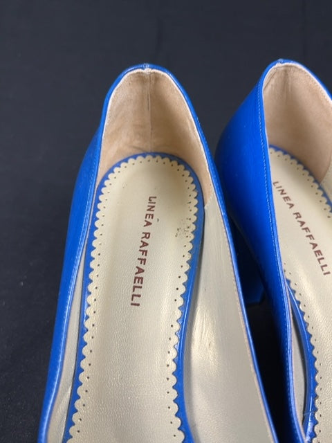Escarpins Linea Raffaelli Bleu - 38.5 Réf: C162