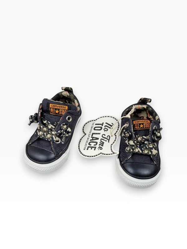 Baskets bébé Converse noir - Pointure 19 C025