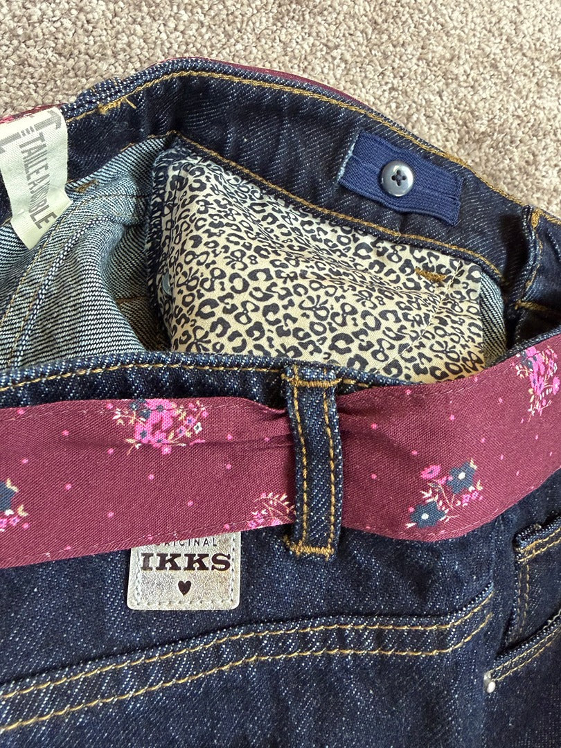 Jeans large Ikks bleu marine - 10a Réf: 175