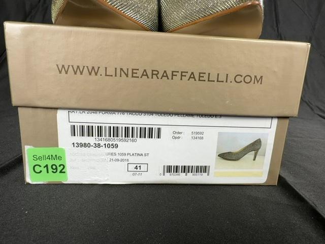 Escarpins Linea Raffaelli Argenté - 41 Réf: 192