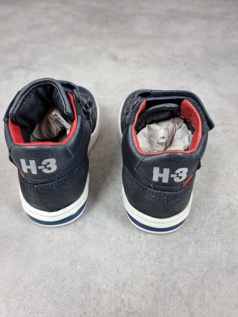 Baskets enfants H-3 Marine et Rouge - Pointure 26 C032 - Sell4Me