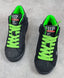 Baskets garçon Hip noires à lacets verts - Pointure 25 C023 - Sell4Me