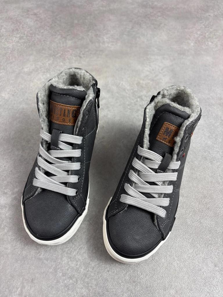 Baskets montantes Mustang 914376 Taille 31 grises Réf: C248 - Sell4Me
