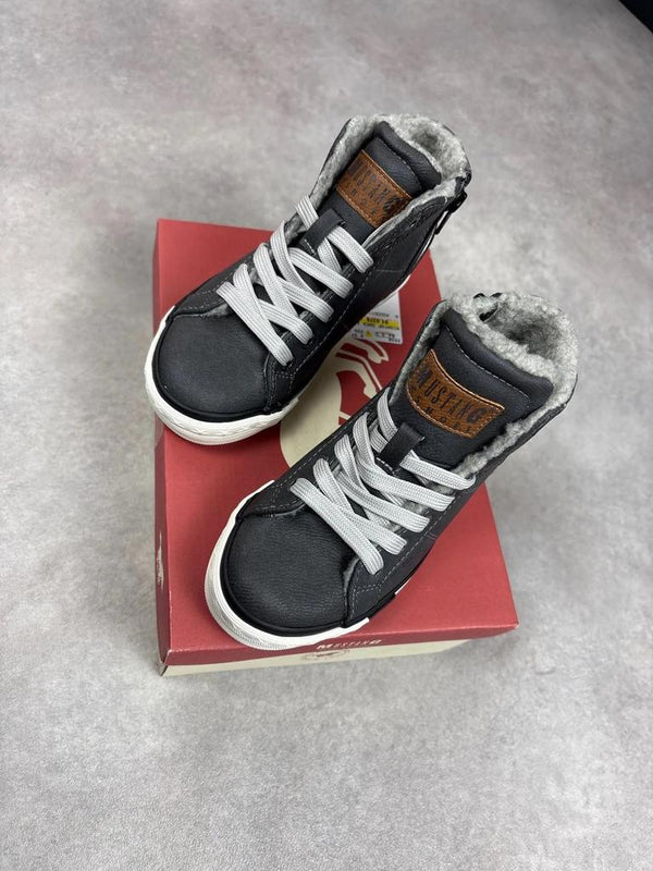 Baskets montantes Mustang 914376 Taille 31 grises Réf: C248 - Sell4Me