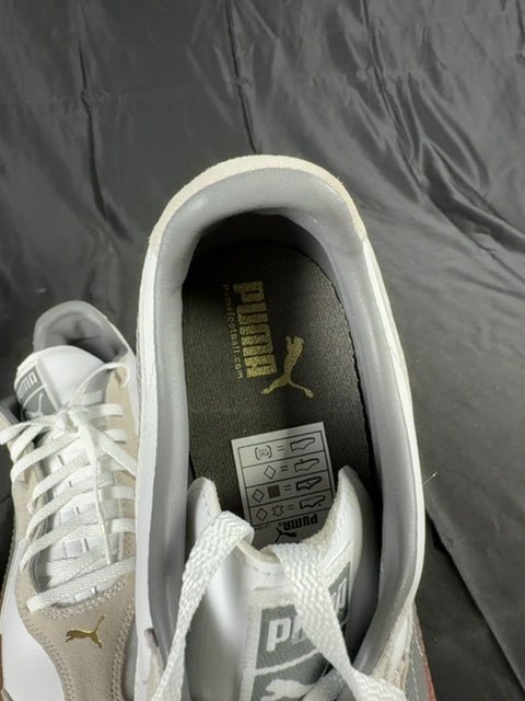 Baskets Puma blanc gris - 40 Réf: C223 - Sell4Me