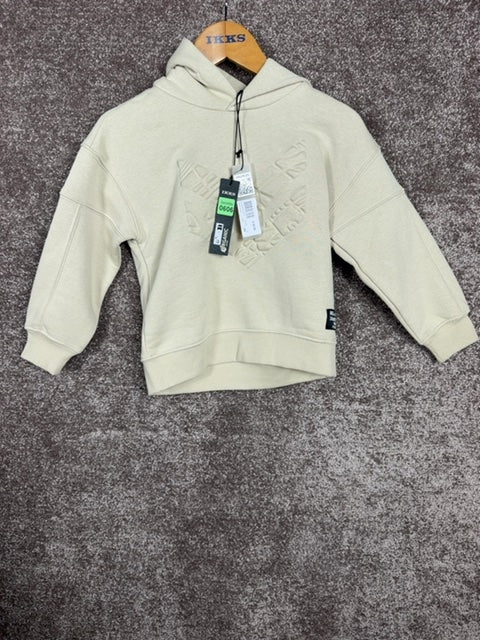 Sweat a capuche Ikks creme - 5 ans / 110 cm Réf: 0606