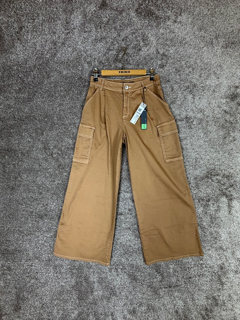 Pantalon large Ikks marron - 12a Réf: 173