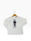 T-shirt manches longues Ikks écru - 10 ans