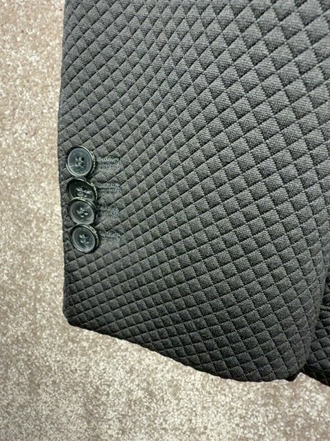 Blazer homme Karl Lagerfeld noir texturé 50 - Neuf avec étiquette Réf: 693 - Sell4Me