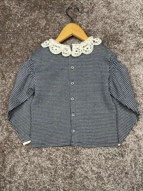 Blouse fille Ikks marine - 3 ans / 98 cm Réf: 0694 - Sell4Me