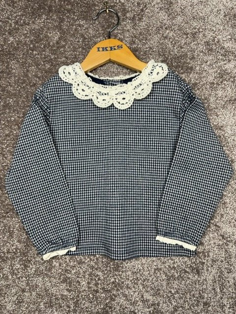 Blouse fille Ikks marine - 3 ans / 98 cm Réf: 0694 - Sell4Me
