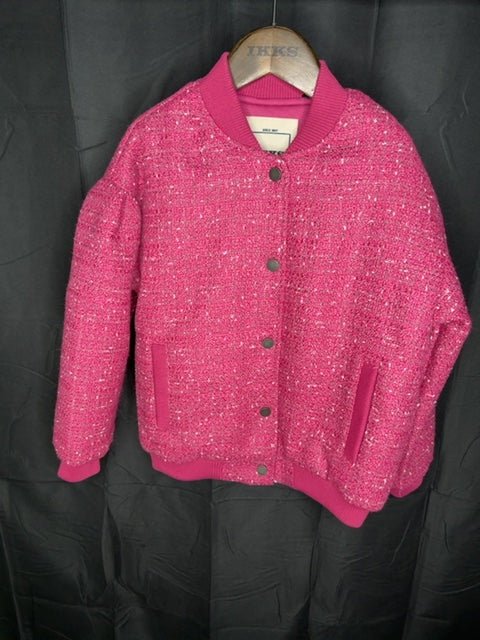 Blouson rose foncé Ikks - 8 ans / 128 cm Réf: 0078 - Sell4Me