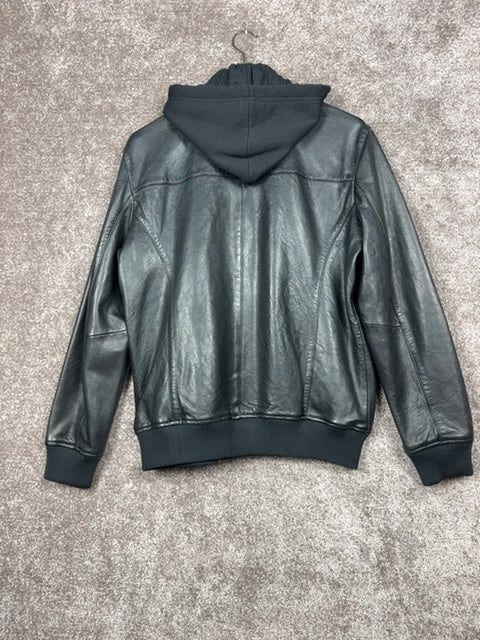 Bomber Premium kks noir cuir - Taille: Xl Réf: 685 Image secondaire du produit