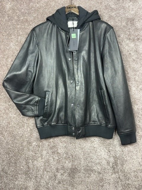 Bomber Premium kks noir cuir - Taille: Xl Réf: 685 - Sell4Me Image principale du produit