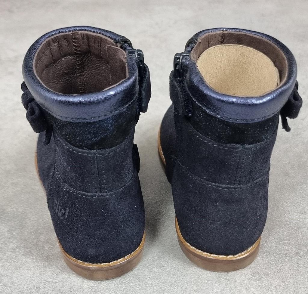 Bottines fille Clic! daim bleu - Pointure 21 C029 - Sell4Me