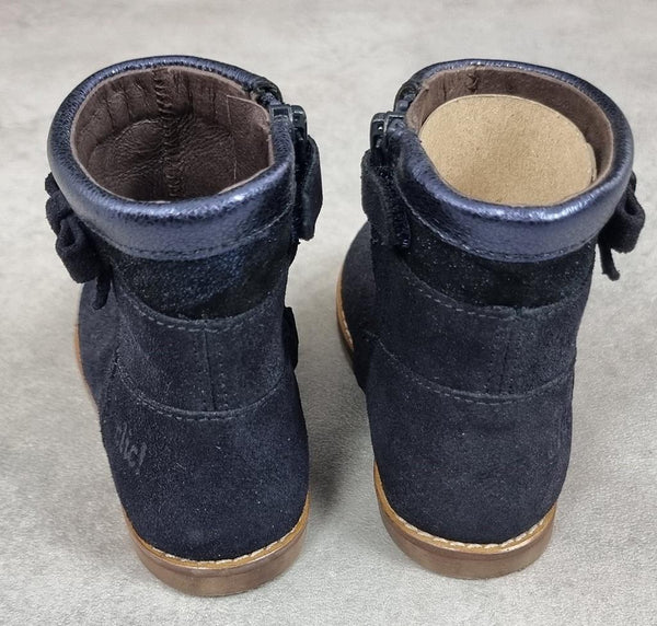 Bottines fille Clic! daim bleu - Pointure 21 C029 - Sell4Me