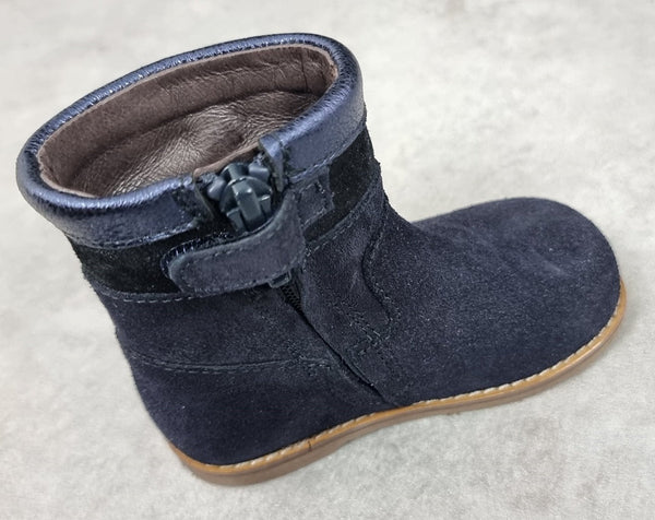 Bottines fille Clic! daim bleu - Pointure 21 C029 - Sell4Me