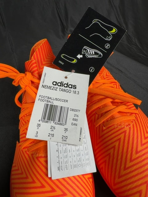 Chaussures de football adidas Nemeziz Tango 18.3 orange - 35 Réf: C172