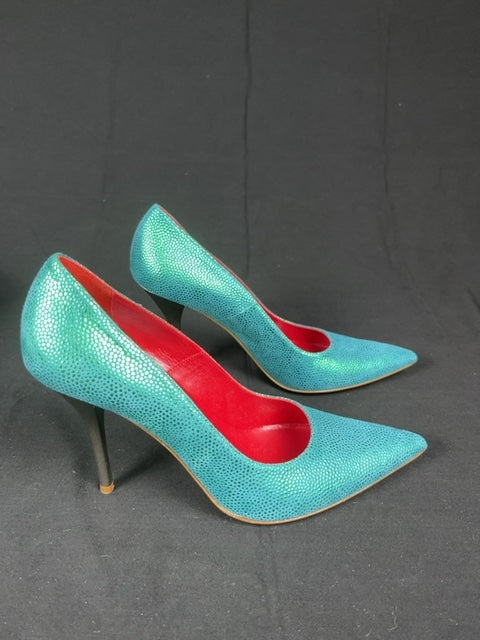 Escarpins Linea Raffaelli Vert - 39 Réf: C052