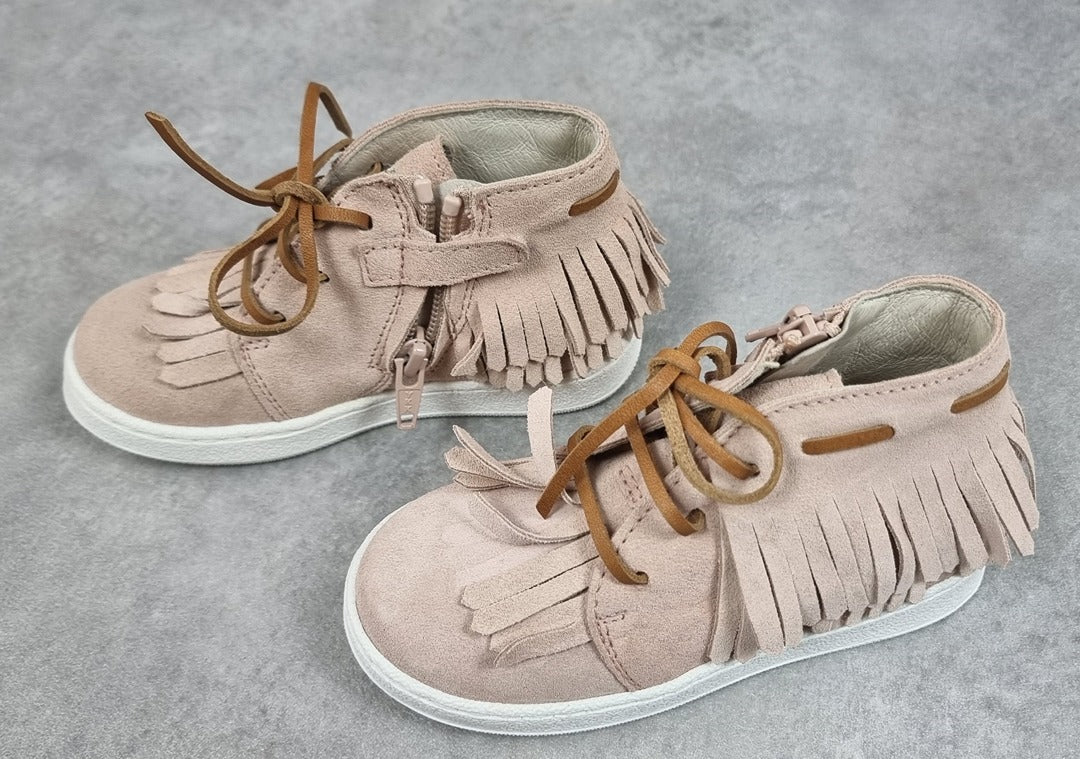 Chaussures Fille Clic! Rose En Cuir - Pointure 24 C014